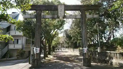 潮江天満宮の鳥居