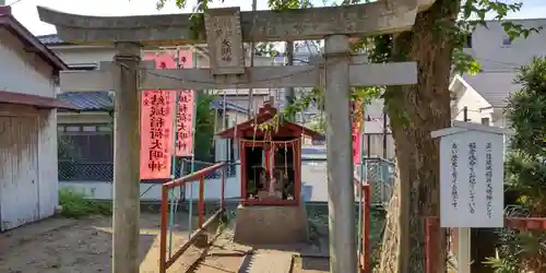 白幡神社の鳥居