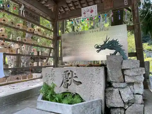 古熊神社の手水舎