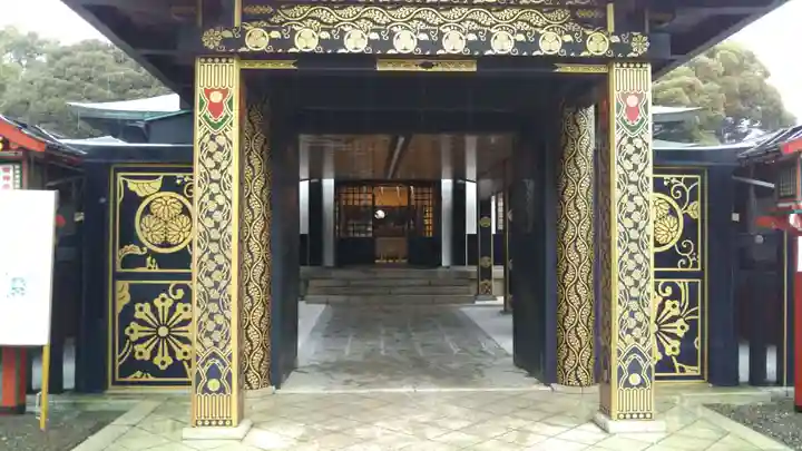 水戸東照宮の山門・神門