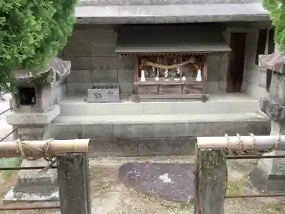 牛毛野田津島神社の本殿・本堂