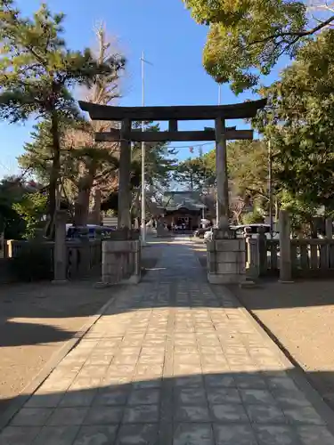 平塚三嶋神社の鳥居