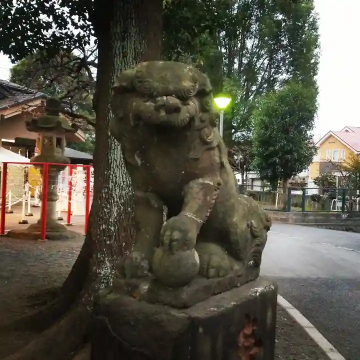 町田天満宮の狛犬