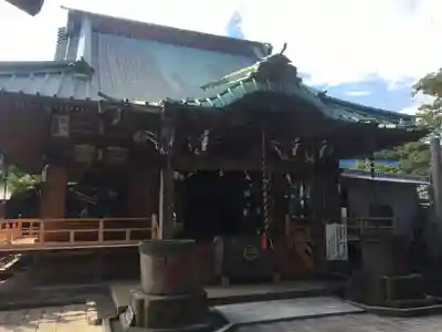 佐奈田霊社の本殿・本堂