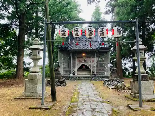 一王子神社の本殿