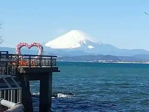 江島神社の景色