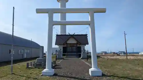 納沙布金刀比羅神社の鳥居