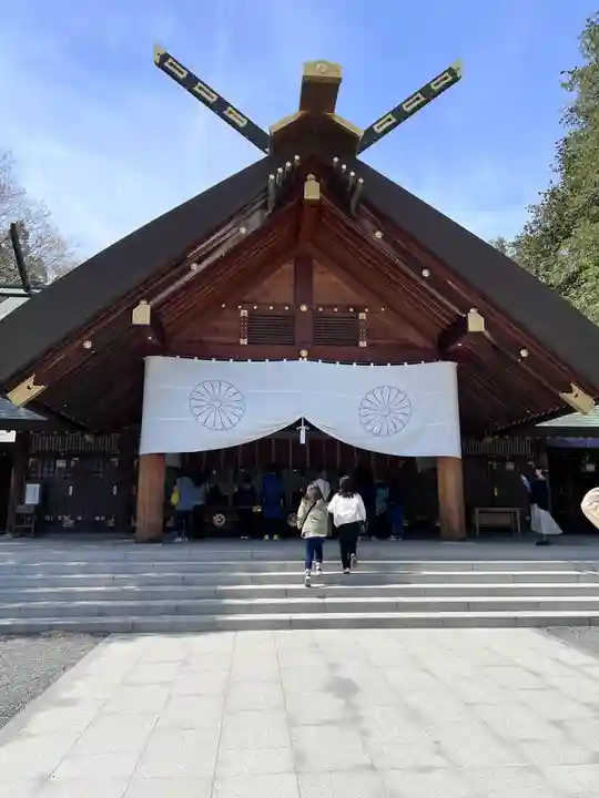 北海道神宮の本殿・本堂