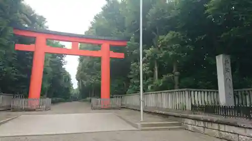 井草八幡宮の鳥居