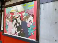 露天神社（お初天神）の芸術