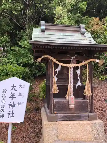 神吉八幡神社の末社・摂社