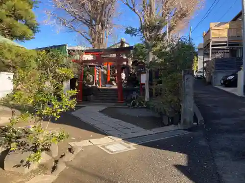 由比若宮（元鶴岡八幡宮）の鳥居