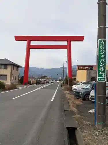 椿大神社の鳥居