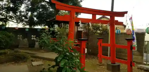 葛西神社の鳥居