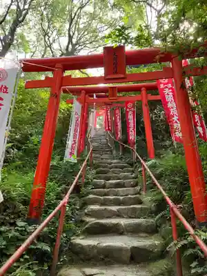 天開稲荷社の鳥居