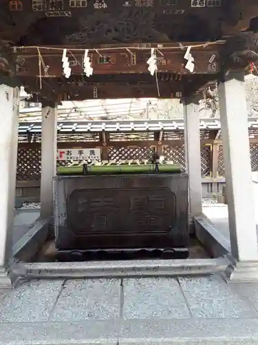 湯島天満宮の手水舎