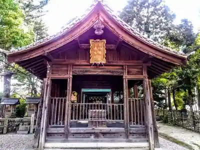 八幡社　春日社合殿の本殿・本堂