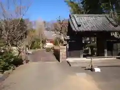 龍散寺の山門