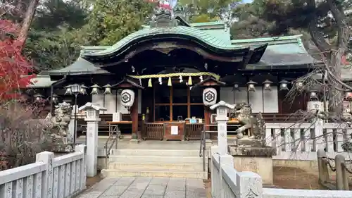 芦屋神社の本殿・本堂