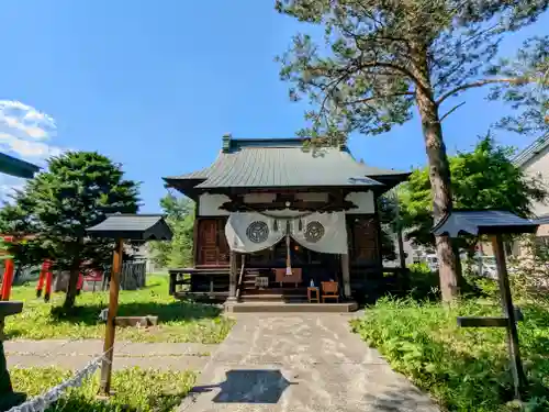 帯広三吉神社の本殿・本堂