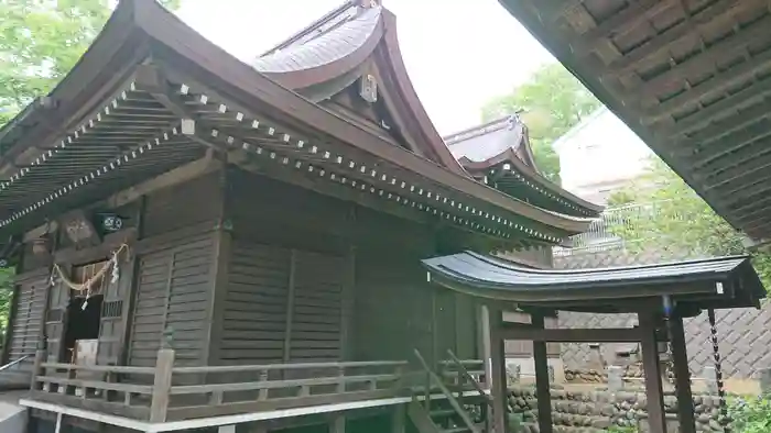 諏訪神社の本殿