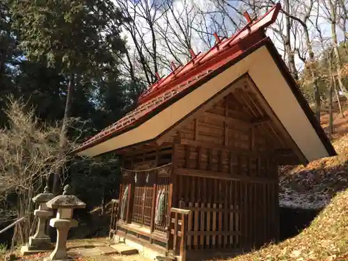 粟野神社の本殿・本堂