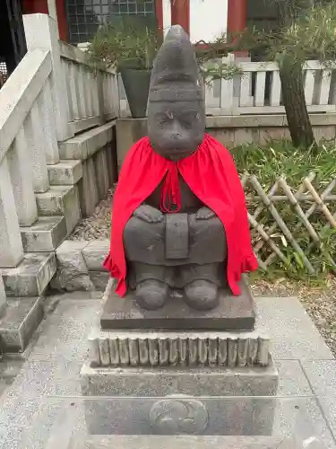 日枝神社の像