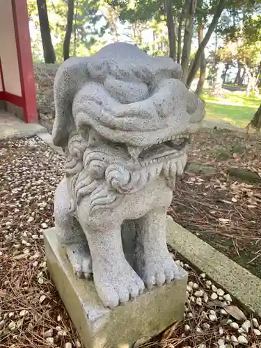 橋塚稲荷神社の狛犬