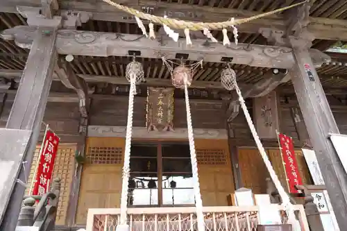 三春大神宮の本殿・本堂