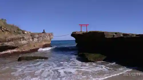 伊古奈比咩命神社の鳥居