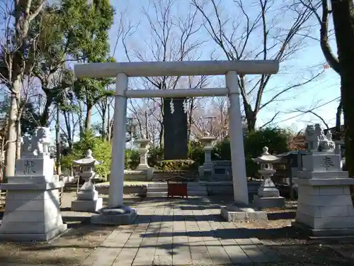 大國魂神社の鳥居