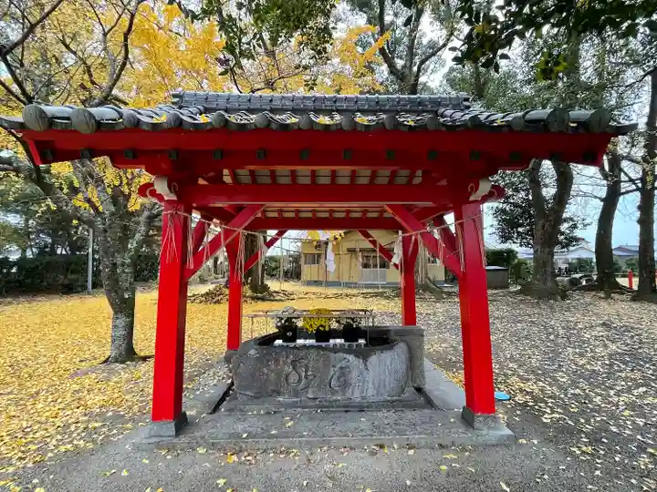 美奈宜神社の手水舎