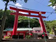 徳島眉山天神社の鳥居