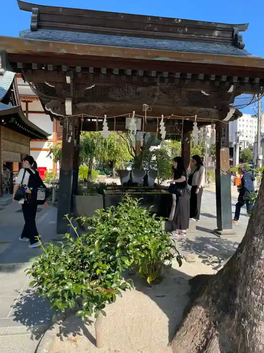 櫛田神社の手水舎