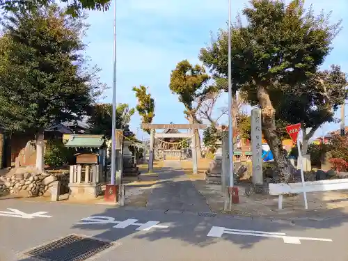日吉社（小山北切）の鳥居