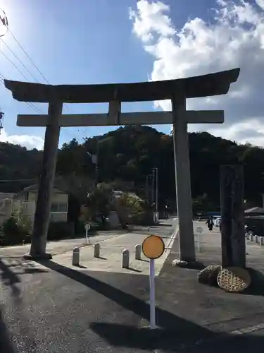 佐太神社の鳥居