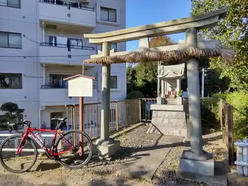 川端水神社の鳥居
