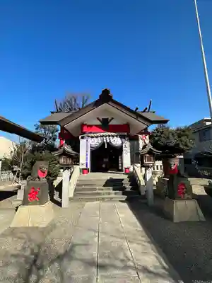 元郷氷川神社の本殿・本堂