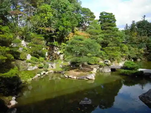 仁和寺の庭園