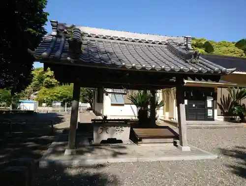 深溝神社の手水舎