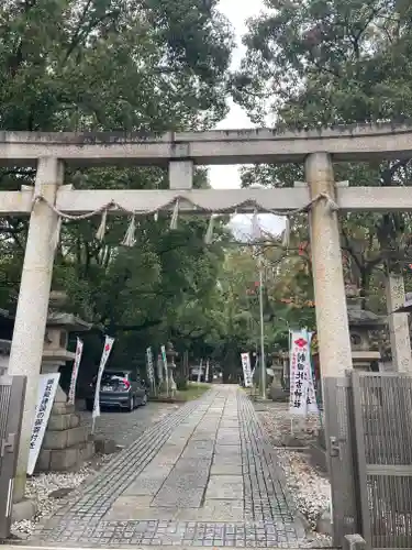 刺田比古神社の鳥居