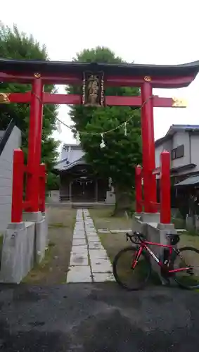 本行徳八幡神社の鳥居