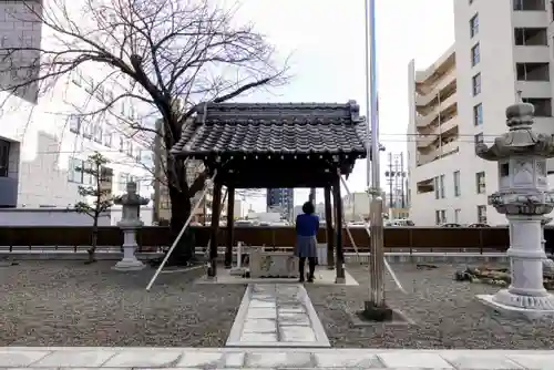 薮田神社の手水