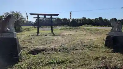 広富神社の庭園