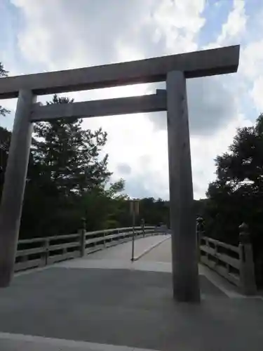 伊勢神宮内宮（皇大神宮）の鳥居