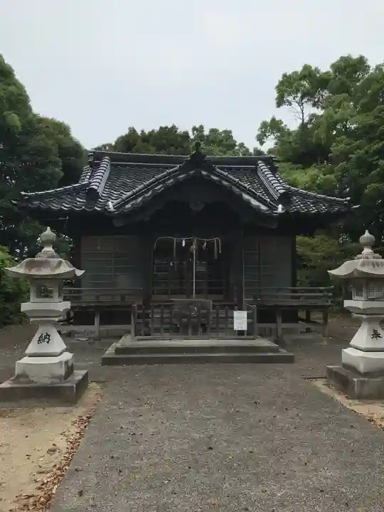 目久美神社の本殿・本堂
