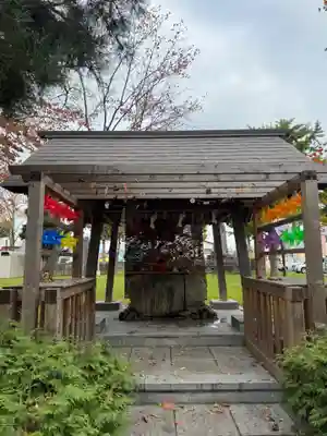 当別神社の手水舎