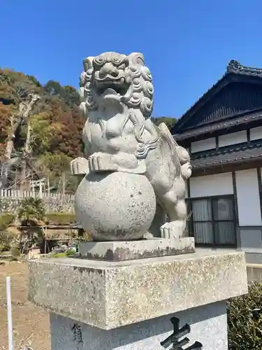 高祖神社の狛犬