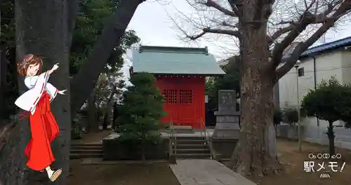 三谷稲荷神社の本殿・本堂