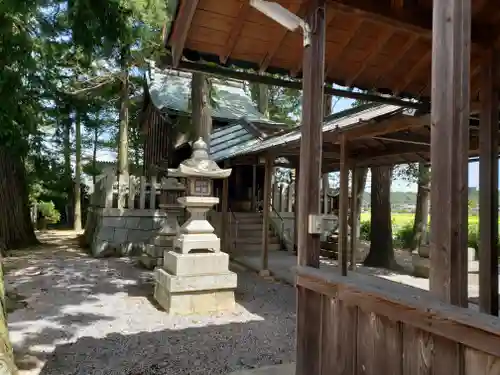 子守勝手神社の本殿